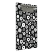 Monochrome Bloemen Herhalend Patroon Case-Mate iPh Mini Klembord (Schuin)