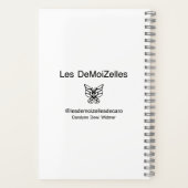 Monochrome bloesems notitieboek (Achterkant)