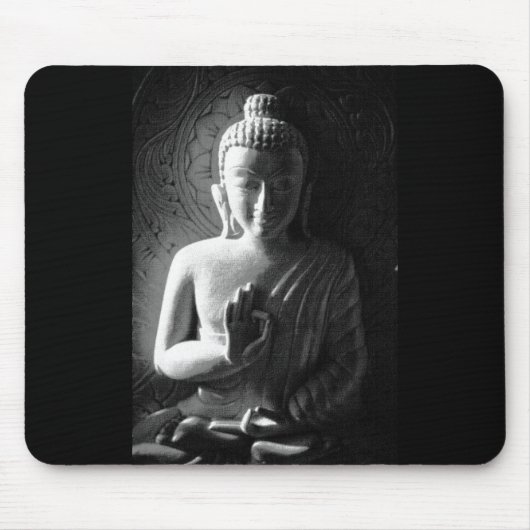 Monochrome boeddha muismat (Voorkant)