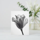 Monochrome botanical fine art photograph briefkaart (Staand voorkant)