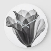Monochrome botanical fine art photograph grote klok (Voorkant)