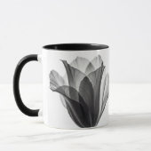 Monochrome botanische fijne kunst fotografie mok (Links)