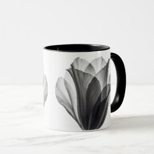 Monochrome botanische fijne kunst fotografie mok