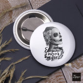 Monochrome Calavera Magneet