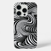 monochrome caleidoscoop Case-Mate iPhone case (Achterkant)