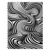 monochrome caleidoscoop notitieboek (Voorkant)