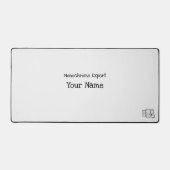 monochrome Desk Mat (Voorkant)