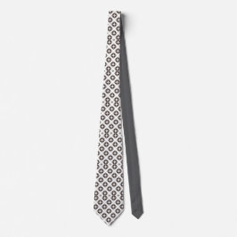 Monochrome diamant halsdas stropdas