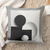 Monochrome Equilibrium Kussen (Deken)