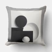 Monochrome Equilibrium Kussen (Voorkant)