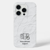 Monochrome Expert iPhone Case (Achterkant)