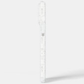 Monochrome Floral Pattern – Elegant Seamless Art Case-Mate iPhone Case (Achterkant / Links)