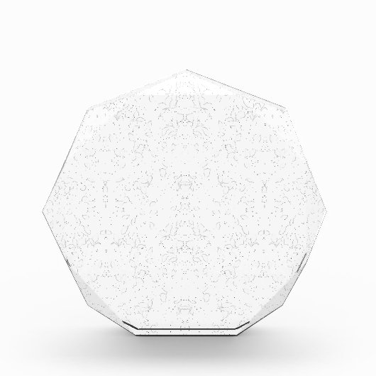 Monochrome Floral Pattern – Elegant Seamless Art Fotoblokken (Voorkant)