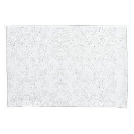 Monochrome Floral Pattern – Elegant Seamless Art Kussensloop