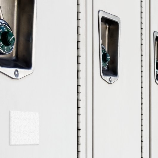 Monochrome Floral Pattern – Elegant Seamless Art Magneet (Insitu (Kluis))