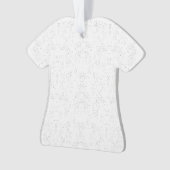 Monochrome Floral Pattern – Elegant Seamless Art Ornament (voorkant)