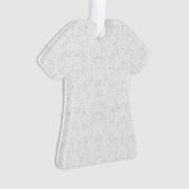 Monochrome Floral Pattern – Elegant Seamless Art Ornament (voorkant)