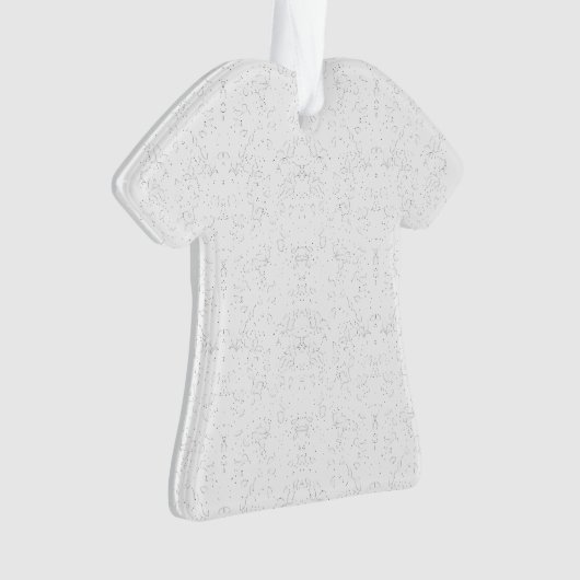 Monochrome Floral Pattern – Elegant Seamless Art Ornament (voorkant)