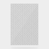 Monochrome Geometric Texture|Seamless Diamond Look Acryl Bord (Voorkant)