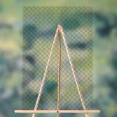 Monochrome Geometric Texture|Seamless Diamond Look Acryl Bord (Neutraal)