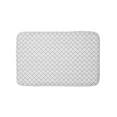 Monochrome Geometric Texture|Seamless Diamond Look Badmat (Voorkant)