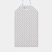 Monochrome Geometric Texture|Seamless Diamond Look Cadeaulabel (Voorkant)
