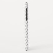 Monochrome Geometric Texture|Seamless Diamond Look Case-Mate iPhone Case (Achterkant/links)