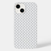 Monochrome Geometric Texture|Seamless Diamond Look Case-Mate iPhone Case (Achterkant)