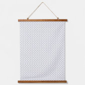 Monochrome Geometric Texture|Seamless Diamond Look Hangend Wandkleed (Voorkant)