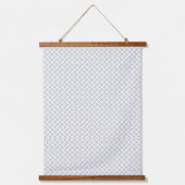 Monochrome Geometric Texture|Seamless Diamond Look Hangend Wandkleed (Voorkant 2)