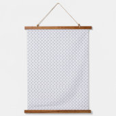 Monochrome Geometric Texture|Seamless Diamond Look Hangend Wandkleed (Voorkant 3)