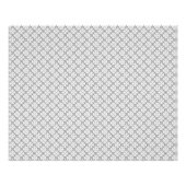 Monochrome Geometric Texture|Seamless Diamond Look Perfect Poster (Voorkant)