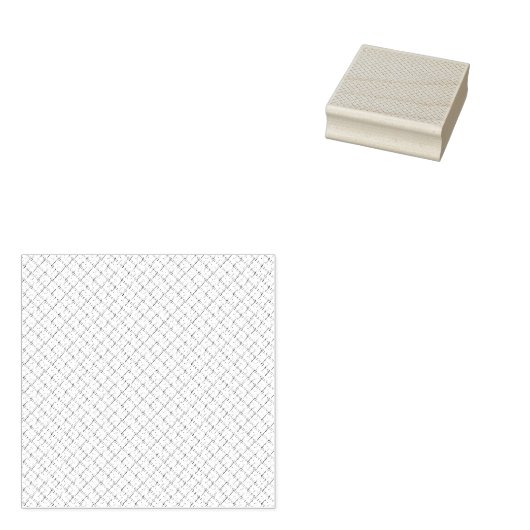 Monochrome Geometric Texture|Seamless Diamond Look Rubberstempel (Gestempeld)
