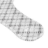 Monochrome Geometric Texture|Seamless Diamond Look Snijplank (Hoek)