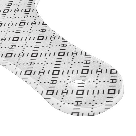 Monochrome Geometric Texture|Seamless Diamond Look Snijplank (Hoek)