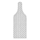 Monochrome Geometric Texture|Seamless Diamond Look Snijplank (Voorkant)