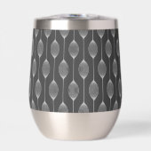 Monochrome Geometrie – Abstract Patroon Steelooos (Voorkant)
