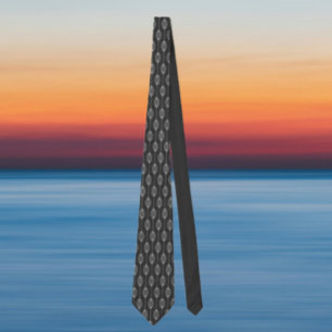 Monochrome Geometrie – Abstracte Patroon Heren Das