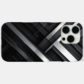 Monochrome Geometrie  Case-Mate iPhone Case (Achterkant (horizontaal))