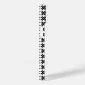 Monochrome Geometrie Stroom Zwart & Wit Abstract Case-Mate iPhone Case (Achterkant / Rechts)