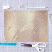 Monochrome gesteente koper Roos Gold metalen marme Tissuepapier (Craft)