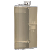 monochrome glitch heupfles (Rechts)