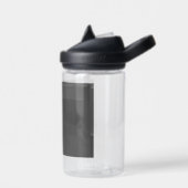 monochrome glitch waterfles (Links)