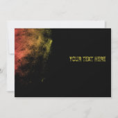 monochrome golfslagkunst kaart (Voorkant)