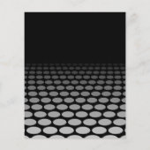 Monochrome grafische vormgeving, grafische vormgev flyer (Achterkant)