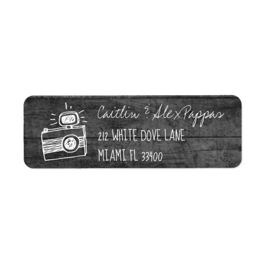 Monochrome grijs handschrift met handschrift van h etiket (Voorkant)