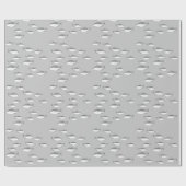 Monochrome grijze vis cadeaupapier (Vlak)