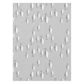 Monochrome grijze vis tafelkleed (Voorkant)
