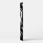 Monochrome Halloween naadloos patroon met botten. Case-Mate iPhone Case (Achterkant / Rechts)