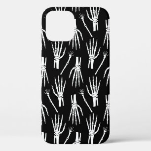 Monochrome Halloween naadloos patroon met botten. Case-Mate iPhone Case